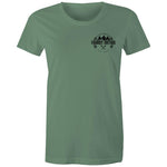 75 Series Troopy Women's Maple Tee with Black Logo