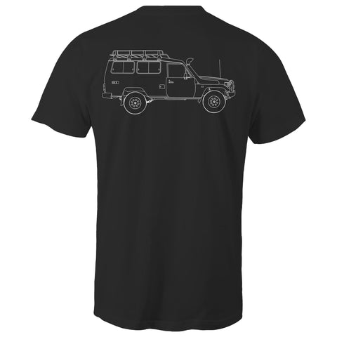 75 Series Troopy Classic Tee with a White Logo