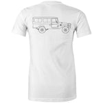 40 Series Troopy Womens Maple Tee with Black Logo